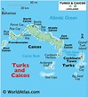 Mapas de Islas Turcas y Caicos - Atlas del Mundo