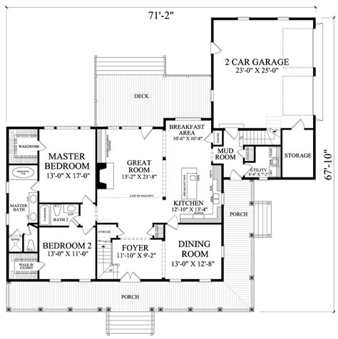 Country Farmhouse Traditional House Plan 86189 With 4 Beds 3 Baths