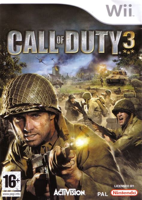 Call Of Duty 3 2006 Box Cover Art Mobygames