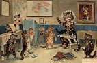 Los gatos psicodélicos de Louis Wain: un viaje por la esquizofrenia, el ...