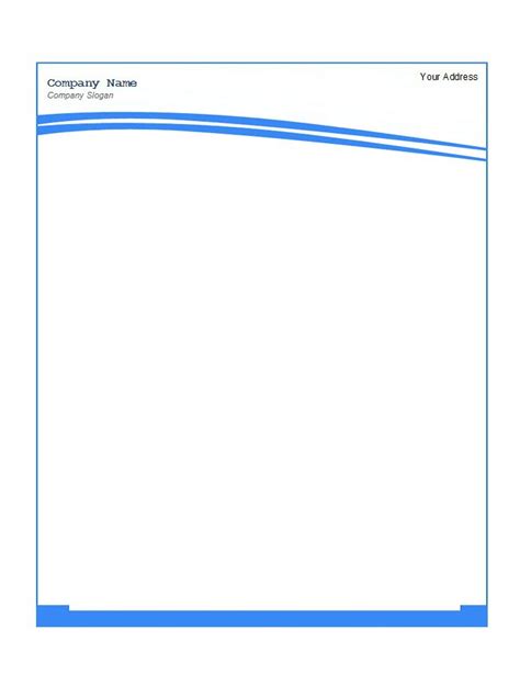 Using free letterhead templates for your company letter the free letterhead templates are letterheads that available on the internet, and you free s logo designs. 46 Free Letterhead Templates & Examples - Free Template Downloads