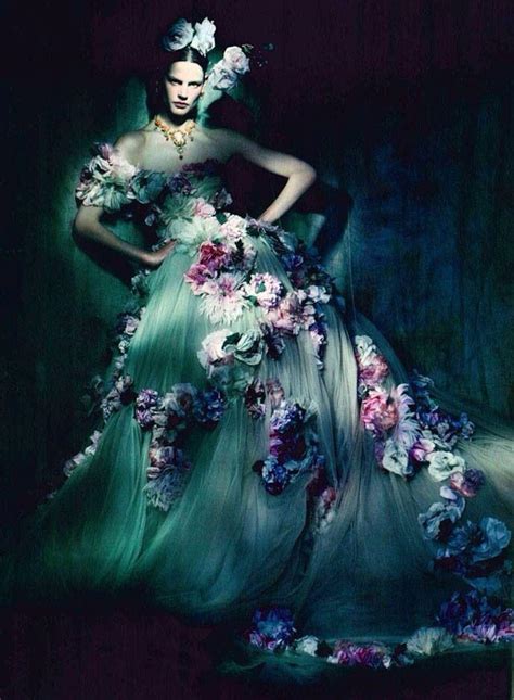 Dolce And Gabbana Strapless Gown Coupled With The Blossoms 2051768 Weddbook