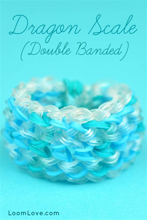 How To Make A Rainbow Loom Double Banded Dragon Scale