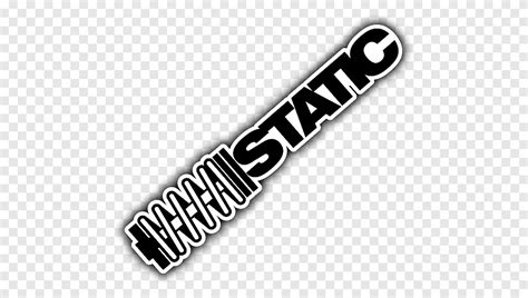Static Art Bumper Sticker Car Window Decal Decals Text Logo Png