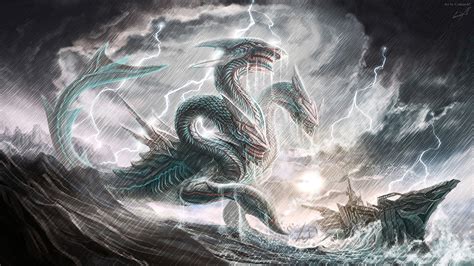 Fantasy Sea Monster K Hd Wallpapers Hd Wallpapers Id