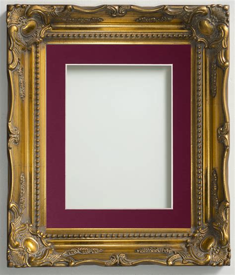 Frame Company Langley Range Ornate Gold Picture Photo Frames With Mount