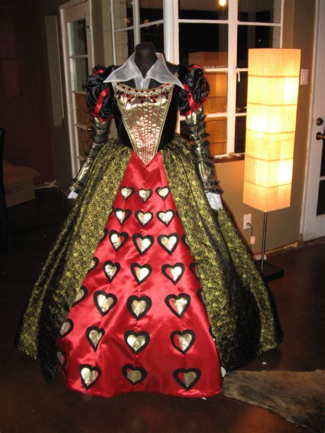 Queen Of Hearts Cosplay Version Ii Victorian Dress Halloween