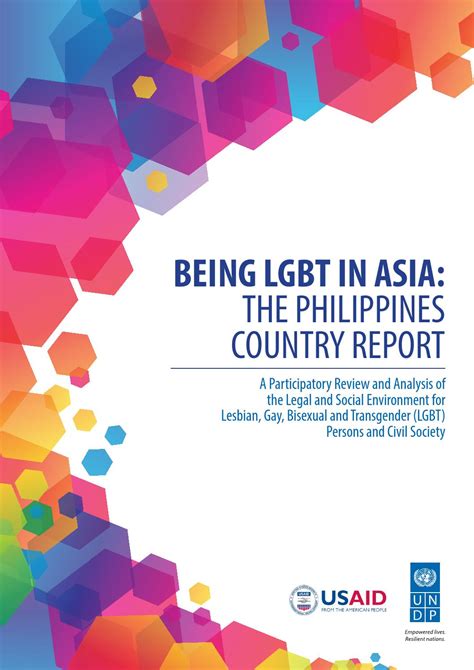 Being Lgbt In Asia The Philippines Country Report By Undp In Asia And