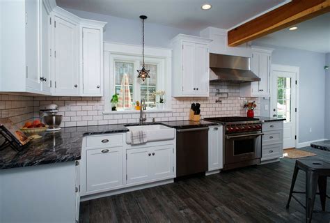 It's such a happy and. Traditional White Kitchen in Allentown, PA | Morris Black