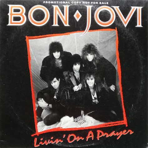 1 on the billboard mainstream rock chart. Bon Jovi - Livin' On A Prayer (1986, Vinyl) | Discogs