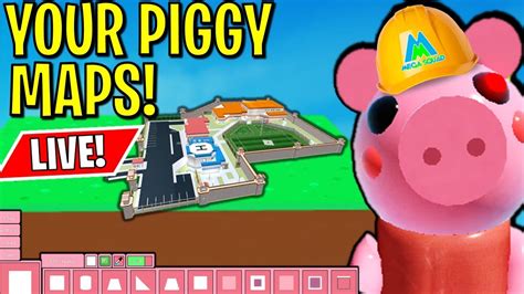 🔴 Roblox Piggy Build Mode Playing Viewers Piggy Maps Live Youtube