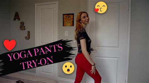 Sexy Yoga Pants Try On Leggings Haul Youtube