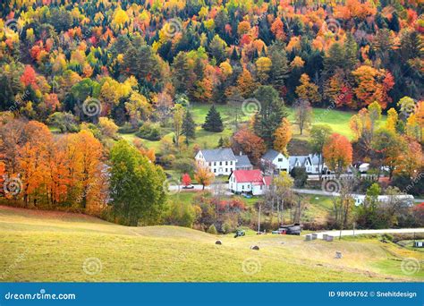Scenic Landscape In Vermont Stock Photo Image Of Forest Beautiful