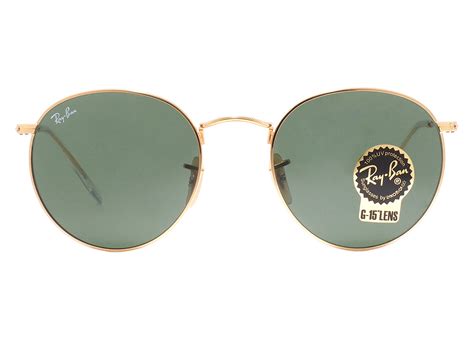 Rb 3447 001 Round Metal — Ray Ban