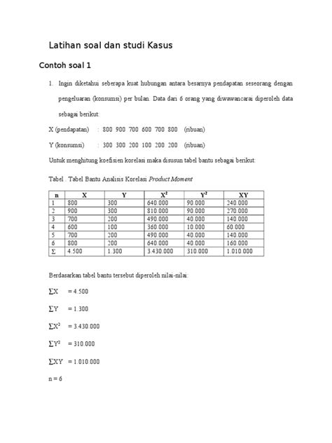 Kumpulan Soal Statistika Sma Pdf