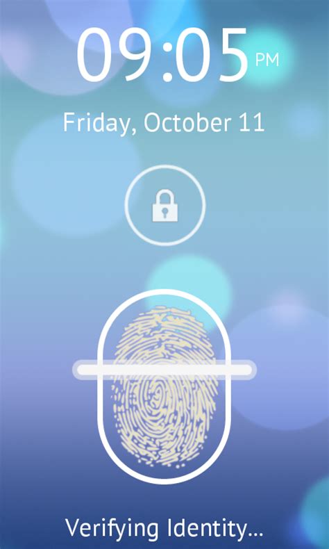 Fingerprint Lock Screen Download For Android Yellowthinking