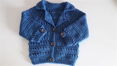 Crochet 24 How To Crochet A Bomber Jacket For Babychild Youtube