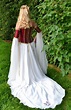 corset back, cool sleeves, medieval style | Elvish dress, Renaissance ...