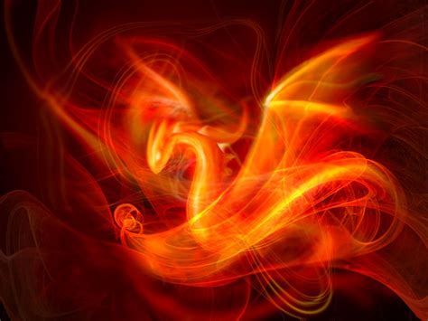 Flame Dragon Fractal By ~harbingerofdeath13 On Deviantart Fantasy