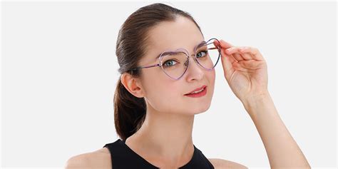 Women S Full Frame Metal Eyeglasses Firmoo Com