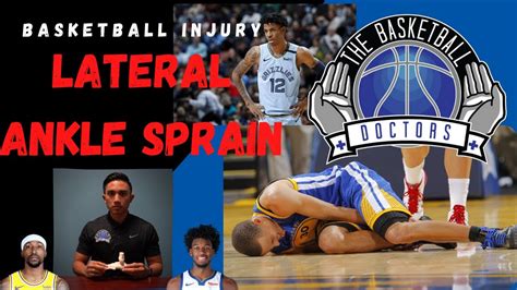 Basketball Injury Lateral Ankle Sprain Youtube