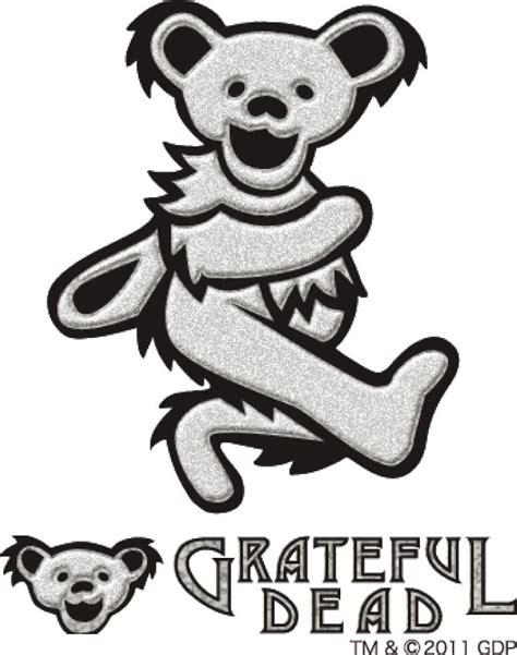Free Coloring Pages Of Grateful Dead Bear In 2019 Grateful Dead Bears