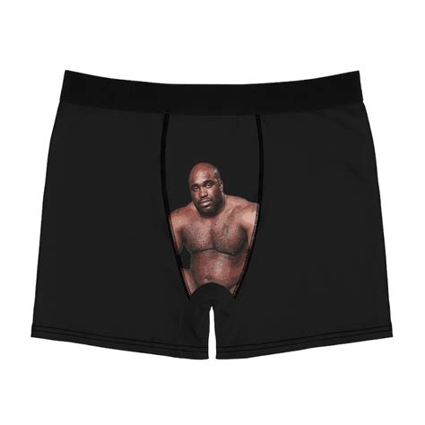 Barry Wood Boxers Black Wood Sitting On Bed Funny T Etsy