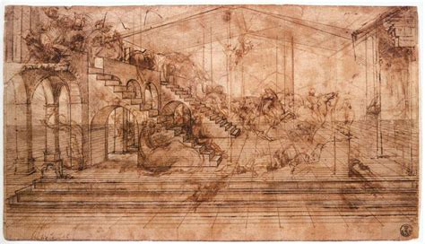 The Adoration Of The Magi By Leonardo Da Vinci