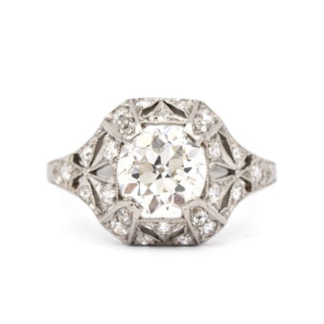 Vintage Art Deco Diamond Ring Sandlers Diamonds And Time Columbia Sc