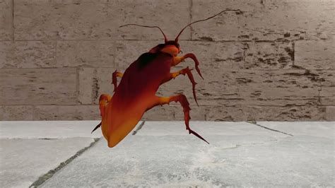 dancing cockroach meme but i tried to make it in blender youtube