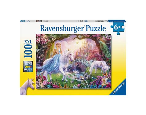 Ravensburger Puzzle 100 Pezzi Xxl Magical Unicorns Toys Center