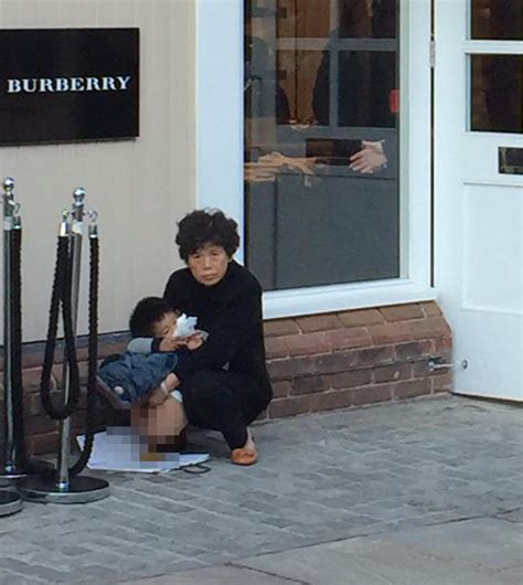 Chinese Tourist Caught Doing Poo Right Outside British Shop Daily Star