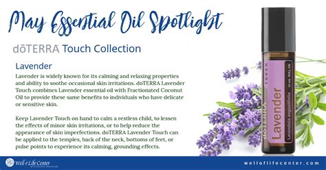 Dōterra Lavender Touch Well Of Life Center Store