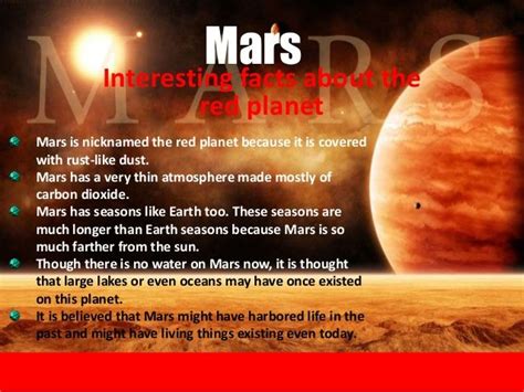 Five Fun Facts About Mars