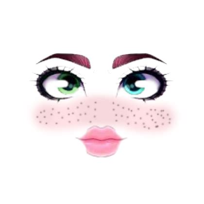 Your child will love this beautiful roblox face mask it is custom made to order. Makeup Face Decal Roblox | Makeupview.co
