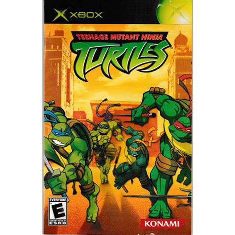 Teenage Mutant Ninja Turtles Xbox Game Tmnt For Sale Dkoldies