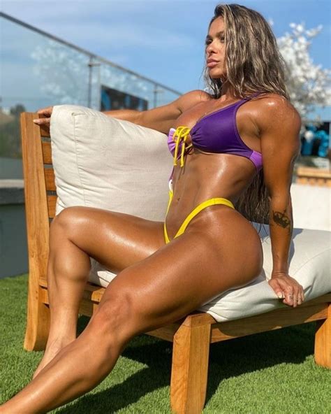 Hot Fitness Model From Brazil Shared The Secrets Of A Stunning Figure Pictolic