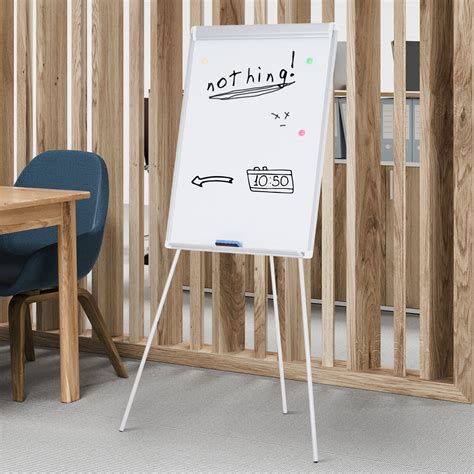 24” X 36” Portable Magnetic Whiteboard With Height Adjustable Tripod