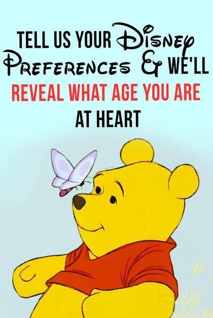 Tell Us Your Disney Preferences And Well Reveal What Age You Are At