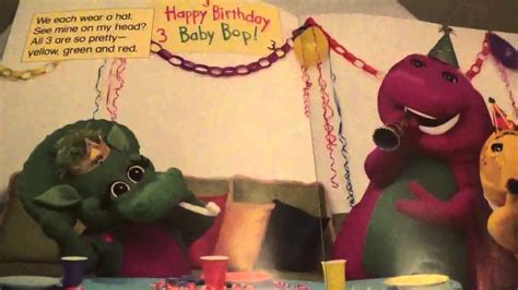 Barney Happy Birthday Baby Bop Youtube