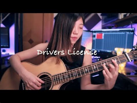 Drivers License Olivia Rodrigo Fingerstyle Guitar Cover Vava
