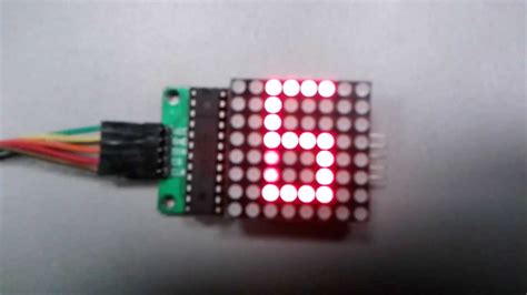 Led Matrix 8x8 Driven By Max7219 With Arduino Uno In 2021 Arduino Images