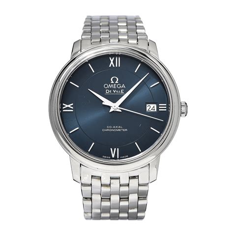 Omega Stainless Steel 37mm De Ville Prestige Co Axial Automatic Watch