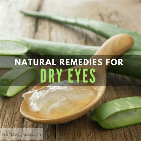 Top Natural Remedies For Dry Eyes Internal And External Applications