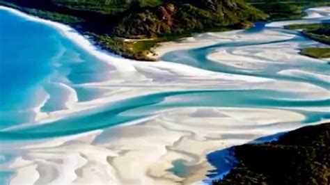 Natural Wonders Whitehaven Beach Australia Youtube