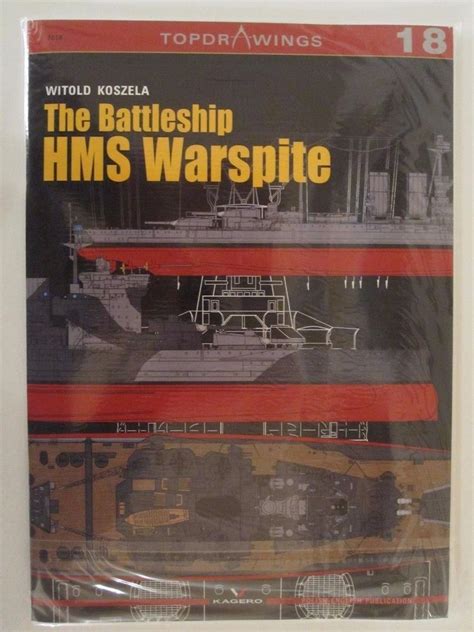 The Battleship Hms Warspite Line Drawings By Kagero