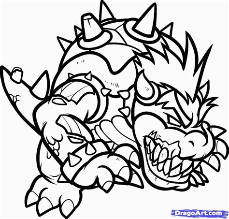 Rockin' out with the all new overhauled bowser's castle theme. How to Draw Zombie Bowser Zombie Bowser Step by Step for ...