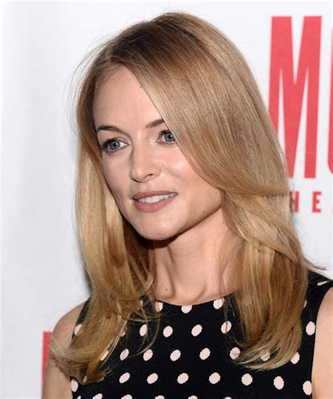 Heather Graham Long Straight Blonde Hairstyle