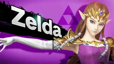 Zelda Combo Video Day 1 Super Smash Bros 4 3ds Youtube