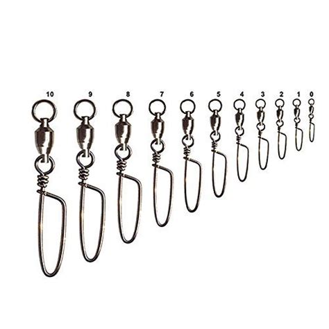 A Bunch Of Different Sized Hooks Hanging From Each Other